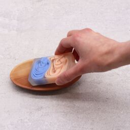 KDMD Classic Mahogany Soap Dish - Oval in Brown - thumbnail 4