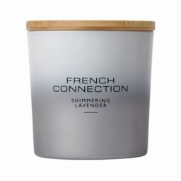 French Connection Ombre Collection - Shimmering Lavender Candle 200G (1-Wick) - FCC006SS in Silver - Size: Large - thumbnail 1