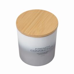 French Connection Ombre Collection - Shimmering Lavender Candle 200G (1-Wick) - FCC006SS in Silver - Size: Large - thumbnail 3