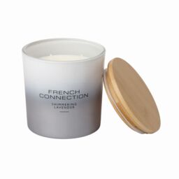 French Connection Ombre Collection - Shimmering Lavender Candle 200G (1-Wick) - FCC006SS in Silver - Size: Large - thumbnail 4
