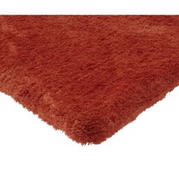 The Rug Shop UK Modern Plain Shaggy Anti-Shed Easy To Clean Area Rug in Orange - Size: 160 cm x 230 cm - thumbnail 7