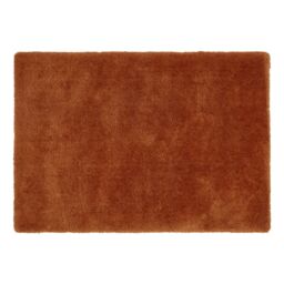 The Rug Shop UK Modern Plain Shaggy Anti-Shed Easy To Clean Area Rug in Orange - Size: 160 cm x 230 cm - thumbnail 8