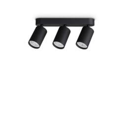 Netlighting Dynamite Ceiling Spotlight Bar Black 3x GU10 - thumbnail 1
