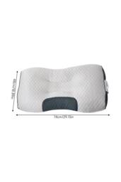 Living and Home Cooling Pillow Insert for Back Stomach and Side Sleepers in Grey - Size: Single - thumbnail 6