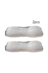 Living and Home Cooling Pillow Insert for Back Stomach and Side Sleepers in Grey - Size: Single - thumbnail 4