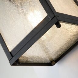 Netlighting Kichler Lahden Outdoor Wall Lantern Weathered Zinc IP44 in Grey - thumbnail 3