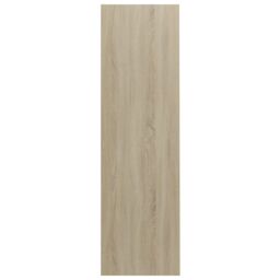 Berkfield Home Book Cabinet Sonoma Oak 97.5x29.5x100 cm Engineered Wood in Brown - thumbnail 5