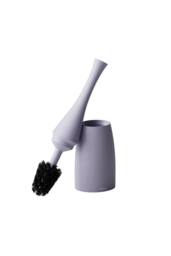 Cosmic Toilet brush & holder, Lavander, Soft-finish coating, Saku Collection in Lavender - thumbnail 3