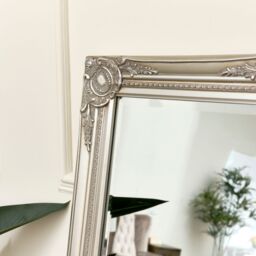 Melody Maison Tall Champagne Silver Wall Mirror 47cm X 142cm in Gold - Size: 47 cm X 142 cm - thumbnail 6