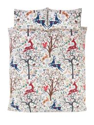 Rapport Home Tatton Polycotton Duvet Cover Set With Pillowcase in White - Size: King - thumbnail 2