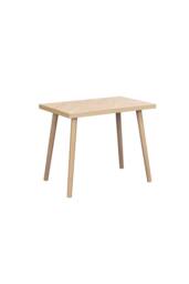 Birlea Herringford Nest Of Tables Oak Parquet Design in Brown - Size: 1 Pack - thumbnail 6