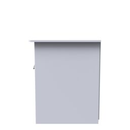 Ready Assembled 2 U Carlton Wide 1 Drawer TV & Media Unit (Ready Assembled) in White - Size: Large - thumbnail 2