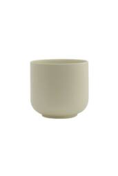 KDMD Hortus Havana Matt Cream Ceramic Pot 15cm 2 Pack - thumbnail 2