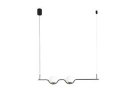 Netlighting Le Vita LED Pendant Black 2x 6W 2700K - thumbnail 1