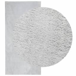 Berkfield Home Rug HUARTE Short Pile Soft & Washable Grey 100x200 cm - Size: Medium - thumbnail 1