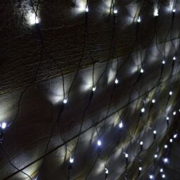 Samuel Alexander 1.7m x 1.2m 180 LED Premier Indoor Outdoor Multifunction Christmas Net Light with Timer in Cool White - thumbnail 1