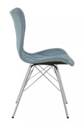 Orsina Stockholm Dining Chair in Blue - thumbnail 3