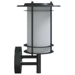 Berkfield Home Outdoor Wall Lights 2pcs Black Stainless Steel - thumbnail 5