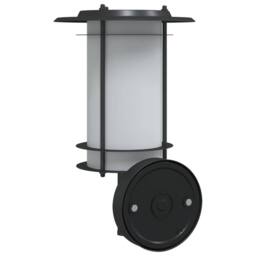 Berkfield Home Outdoor Wall Lights 2pcs Black Stainless Steel - thumbnail 6