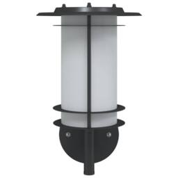 Berkfield Home Outdoor Wall Lights 2pcs Black Stainless Steel - thumbnail 4