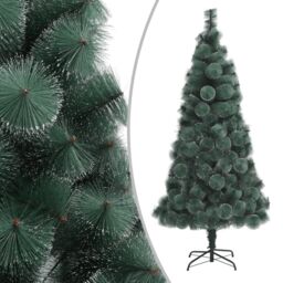 Berkfield Home Artificial Christmas Tree with Stand Green 180 cm PET - thumbnail 1