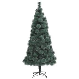 Berkfield Home Artificial Christmas Tree with Stand Green 180 cm PET - thumbnail 2