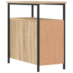 Berkfield Home Bedside Cabinets 2 pcs Sonoma Oak 30x60x60 cm Engineered Wood in Light Brown - Size: 30 x 60 x 60 cm - thumbnail 9