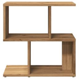 Berkfield Home Bedside Cabinet Artisan Oak 50x30x51.5 cm Engineered Wood in Brown - thumbnail 4