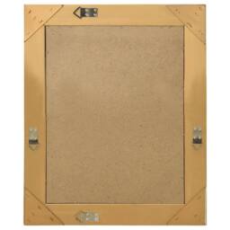 Berkfield Home Wall Mirror Baroque Style 50x60 cm Gold - thumbnail 3