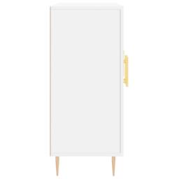 Berkfield Home Sideboard White 90x34x80 cm Engineered Wood - Size: 90 x 34 x 80 cm - thumbnail 7