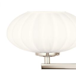 Netlighting Kichler Pim Bathroom Wall Lamp Polished Chrome 3000K IP44 in Grey - thumbnail 2