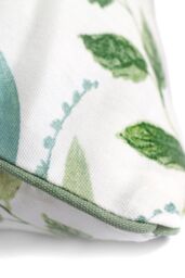 Fusion 'Fernworthy' Spring Breeze Botanical Print Filled Cushion 100% Cotton in Green - Size: 43 cm x 43 cm - thumbnail 3