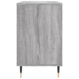 Berkfield Home Shoe Cabinet Grey Sonoma 102x36x60 cm Engineered Wood - Size: 102 x 36 x 60 cm - thumbnail 5