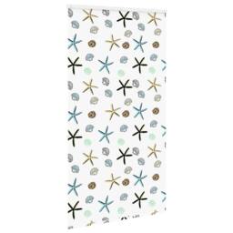 Berkfield Home Shower Roller Blind with Cassette 130x240 cm Fabric Width 126 cm in White - thumbnail 4