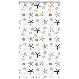 Berkfield Home Shower Roller Blind with Cassette 130x240 cm Fabric Width 126 cm in White - thumbnail 2