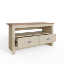GFW Lancaster Corner TV Unit in Cream - thumbnail 4
