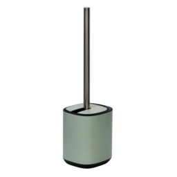 Showerdrape Echo Blue Steel Toilet Brush & Holder in Green - thumbnail 3