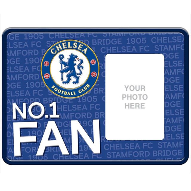 Chelsea FC No 1 Fan Photo Frame Sign in Blue - image 1