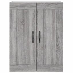 Berkfield Home Highboard Grey Sonoma 69.5x34x180 cm Engineered Wood - thumbnail 6