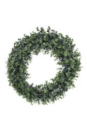 KDMD Botanica Eucalyptus Wreath 60cm in Green - thumbnail 1