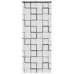 Berkfield Home Shower Roller Blind with Cassette 100x240 cm Fabric Width 96 cm in White - thumbnail 2