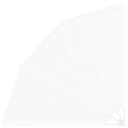 Berkfield Home Balcony Privacy Screen Folding Manual White 210 x 210 cm Fabric - thumbnail 1