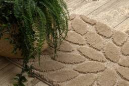 RugsX Dywaniki Łazienkowe Rug in Beige - Size: 50 cm x 80 cm - thumbnail 5