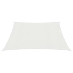 Berkfield Home Sunshade Sail 160 g/m ² White 3x3 m HDPE - thumbnail 2