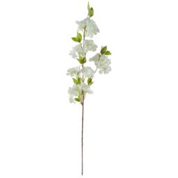 Leaf 100cm White Artificial Blossom Stem - thumbnail 3