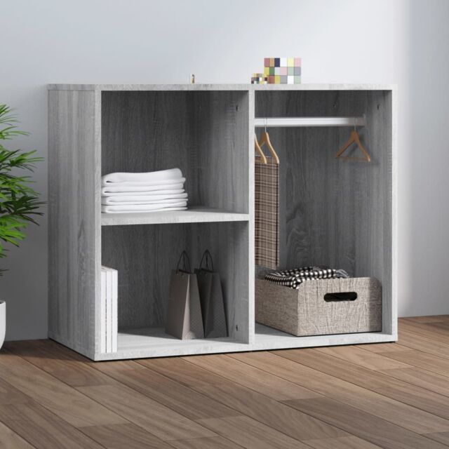 Berkfield Home Dressing Cabinet Grey Sonoma 80x40x65 cm Engineered Wood - Size: 80 x 40 x 65 cm - image 1