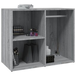 Berkfield Home Dressing Cabinet Grey Sonoma 80x40x65 cm Engineered Wood - Size: 80 x 40 x 65 cm - thumbnail 5