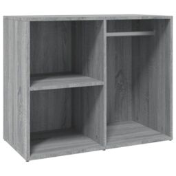 Berkfield Home Dressing Cabinet Grey Sonoma 80x40x65 cm Engineered Wood - Size: 80 x 40 x 65 cm - thumbnail 2
