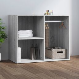 Berkfield Home Dressing Cabinet Grey Sonoma 80x40x65 cm Engineered Wood - Size: 80 x 40 x 65 cm - thumbnail 1
