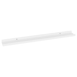 Berkfield Home Wall Shelves 4 pcs White 80x9x3 cm - Size: 80 x 9 x 3 cm - thumbnail 5
